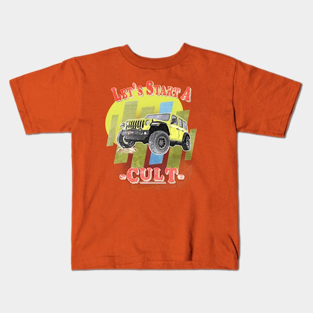 Let's Start a Club Kids T-Shirt by Urban Jeeping